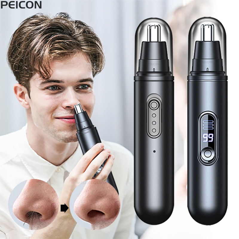 Men'S Grooming Scissors - Nose Hair Trimmer for Men Electric
