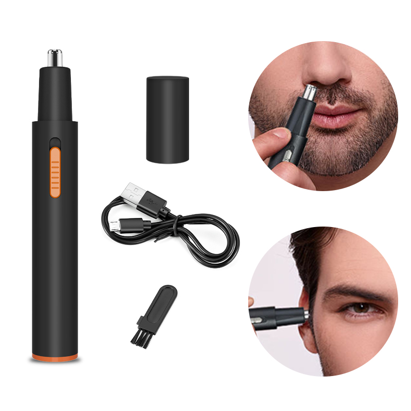 Men'S Grooming Scissors - Electric Nose Hair Trimmer Usb Charging