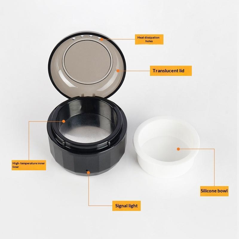 Ear Wax Remover - Mini Wax Heater Machine Silicone Bowl