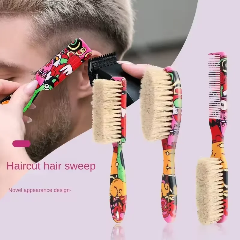 Men'S Grooming Hair Removal - 2 in1 Barber Brush for Men,