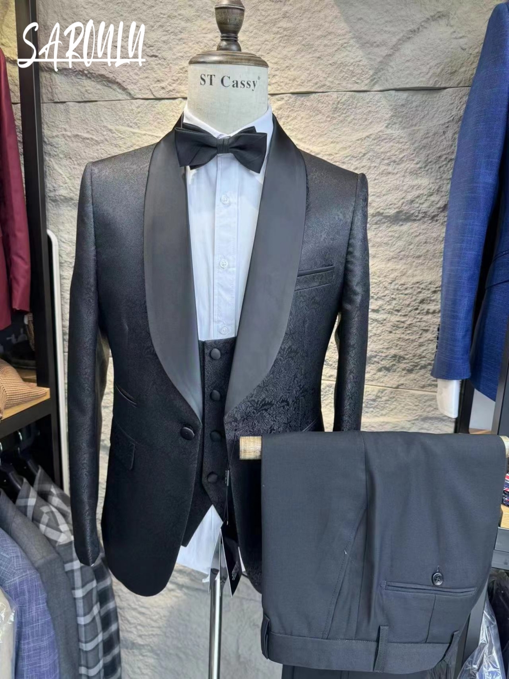 Mens Grooming On Sale - Daily Textured Men's Suit Elegant Wedding