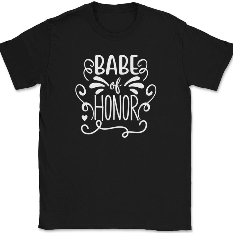 Babe of Honor T-Shirt Wedding  - Men Grooming Usa review and price