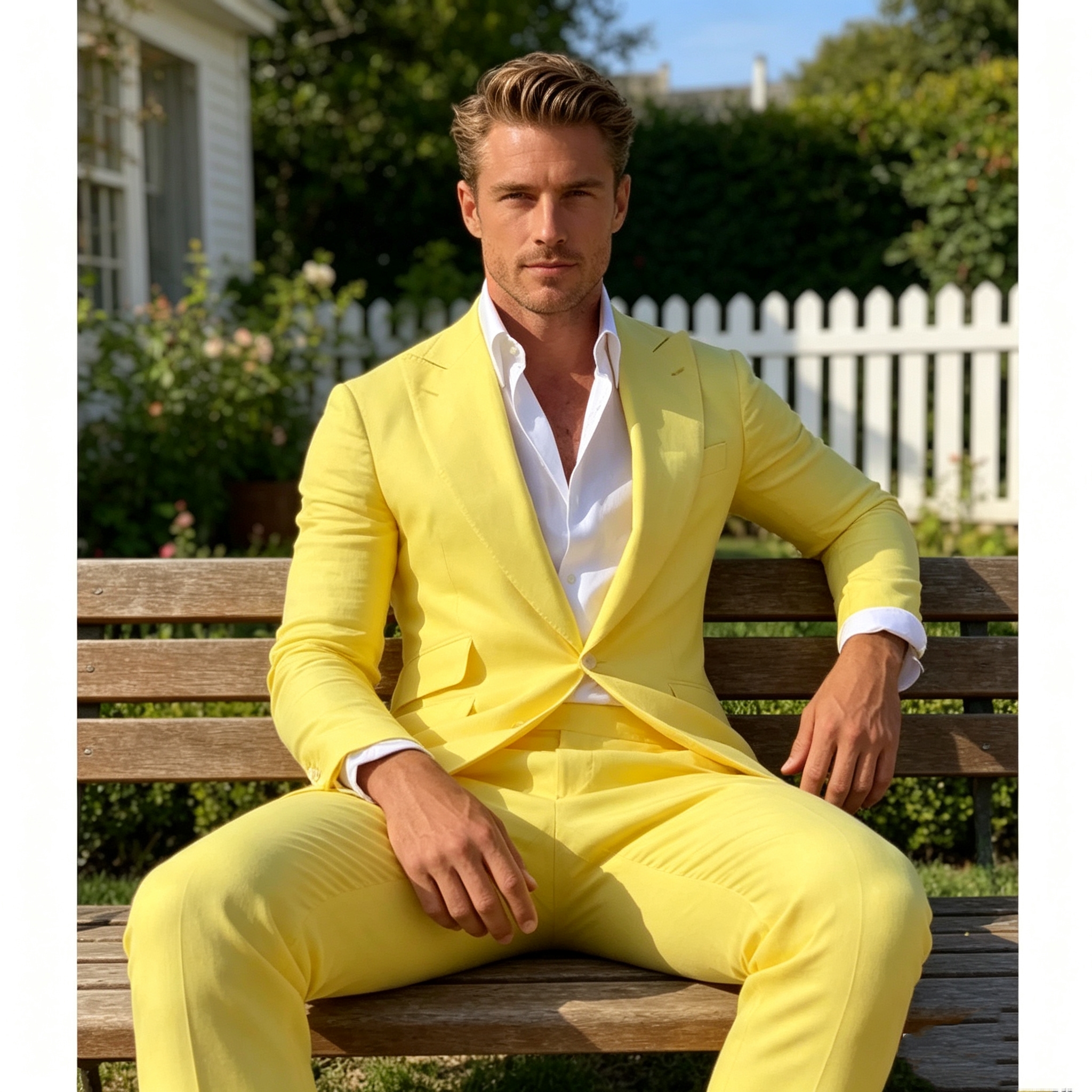 Slim Fit Yellow Men's 2-Piece  - Men'S Grooming Kits review and price