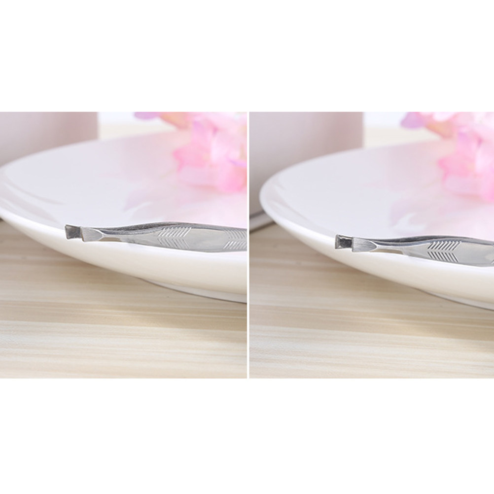 Stainless Steel Eyebrow Tweeze - Men'S Grooming Hair Removal review and price