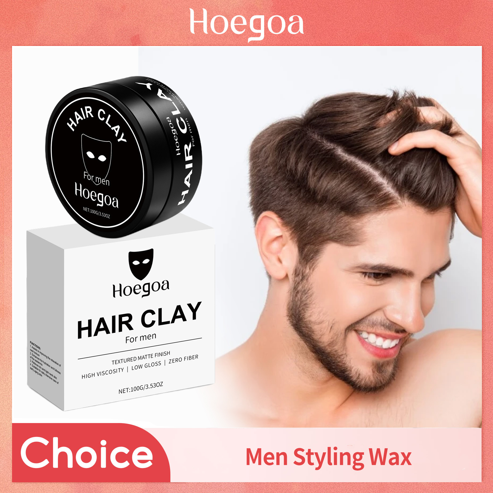Matte Hair Styling Wax Lasting - Pomade Hair Clay review and price