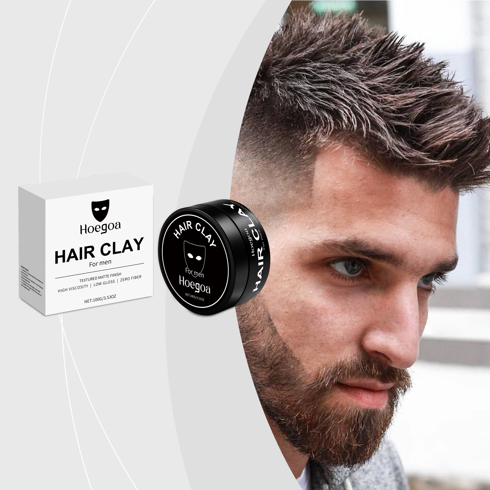 Matte Hair Styling Wax Lasting - Pomade Hair Clay review and price