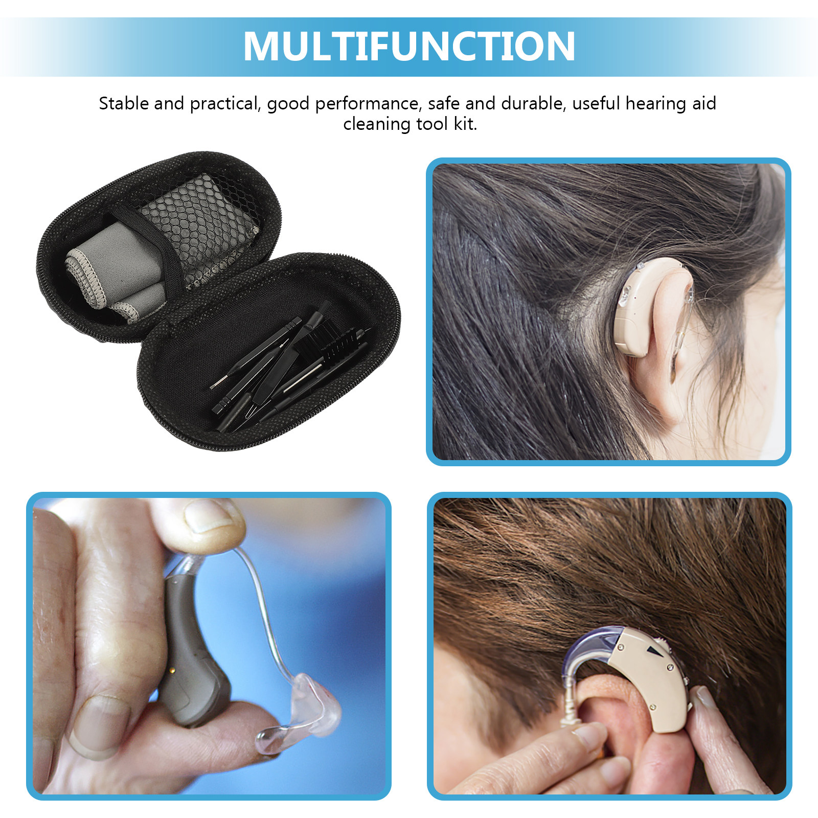 1Set Hearing Aid Cleaning Kit  - Ear Wax Remover review and price