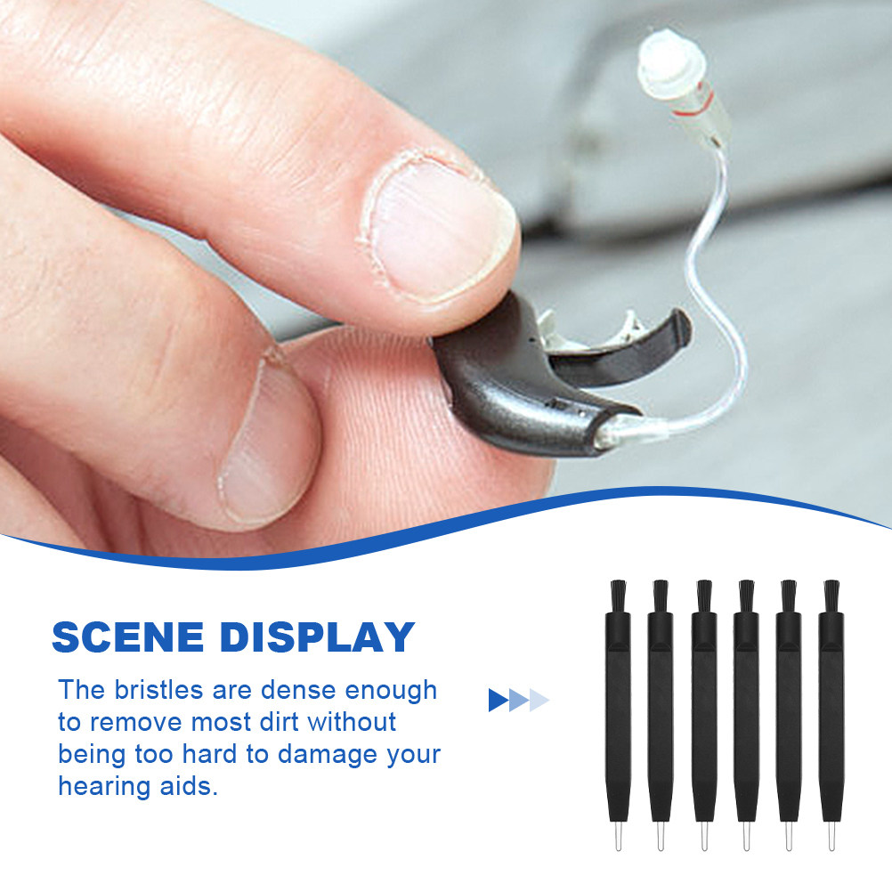 6Pcs Hearing Aid Cleaning Brus - Ear Wax Remover review and price