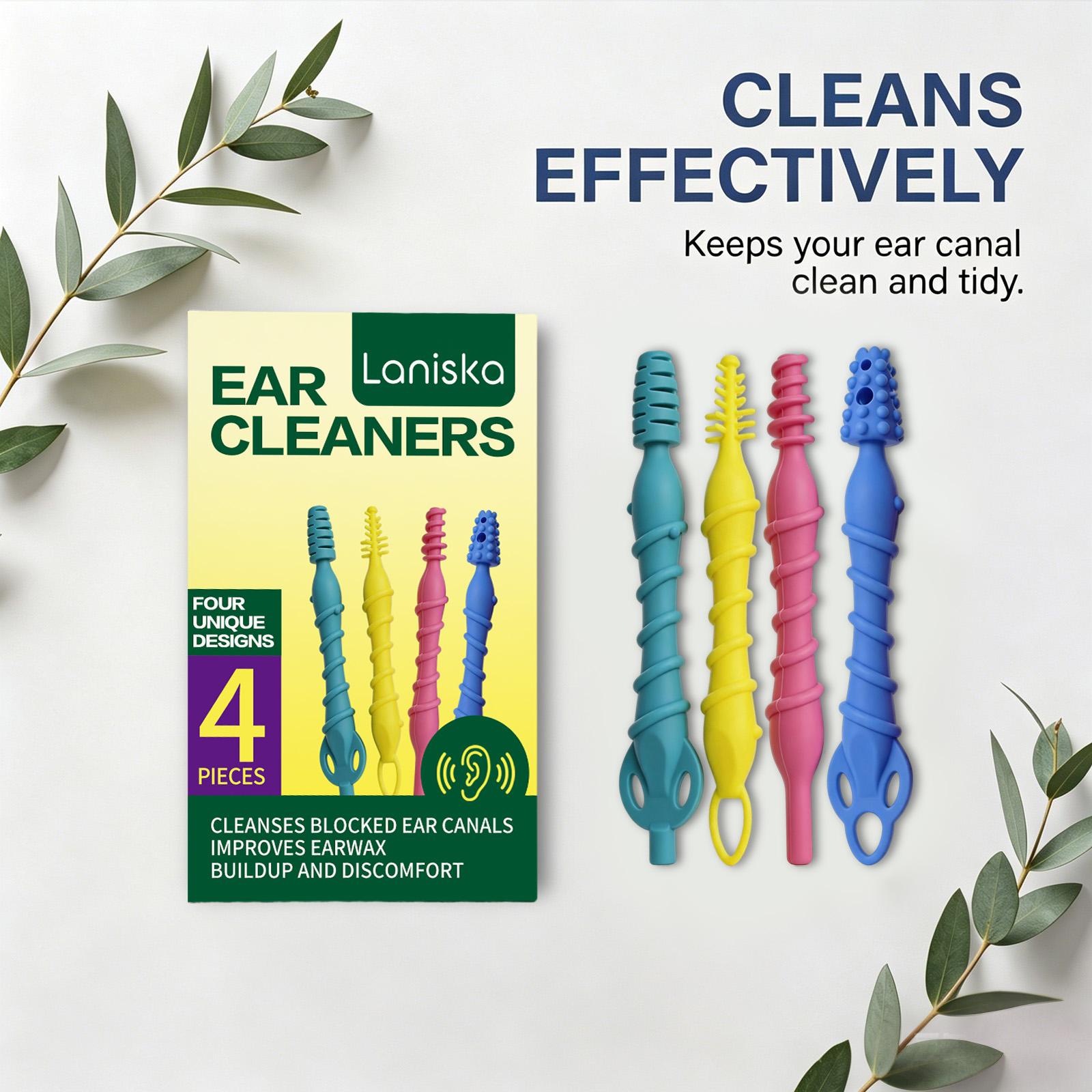 4Pcs Silicone Ear Wax Remover  - Ear Wax Remover review and price