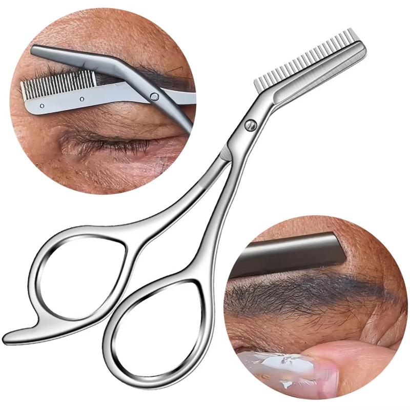 1Pc Stainless Steel Eyebrow Tr - Men'S Grooming Hair Removal review and price