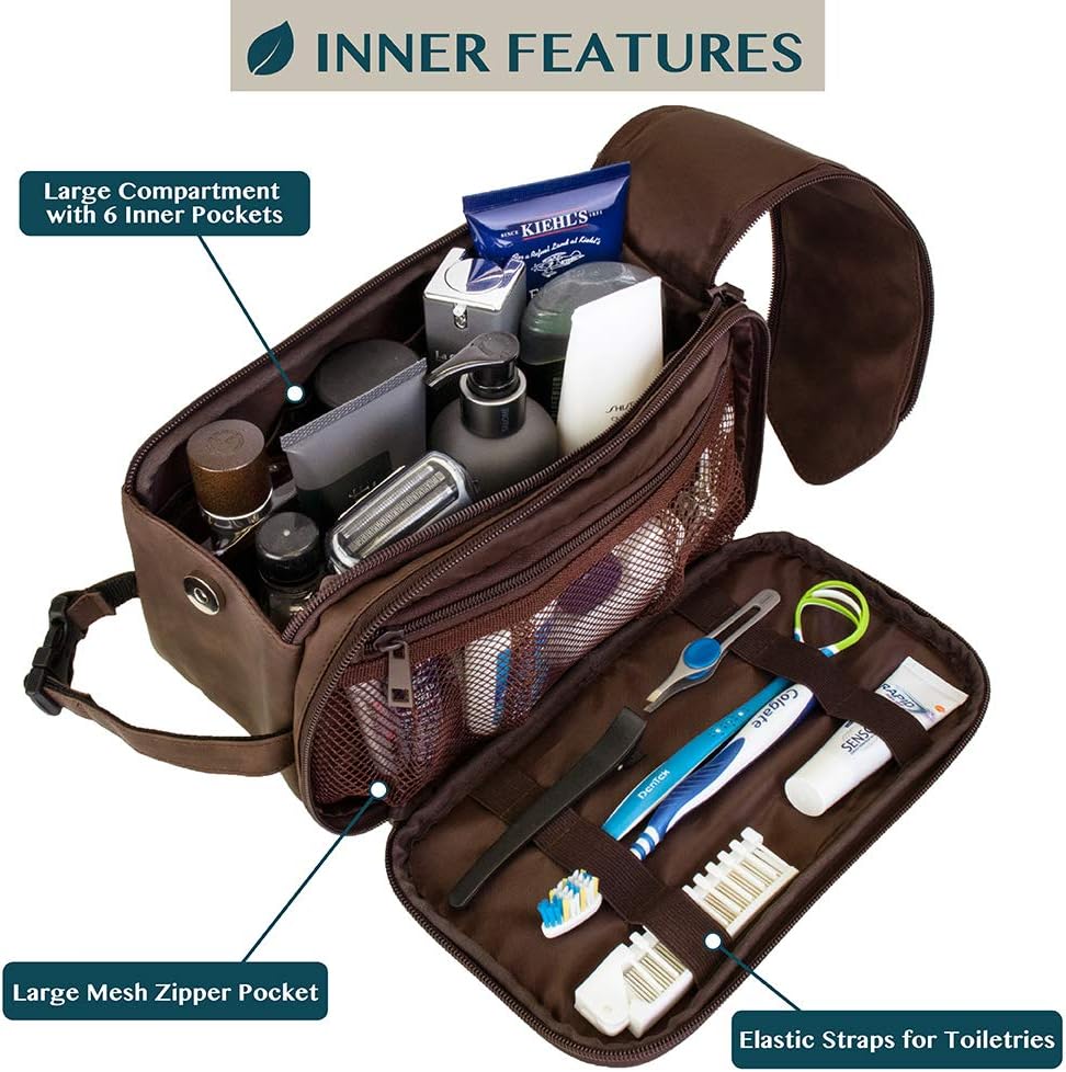 PAVILIA Toiletry Bag for Men,  - Men'S Grooming Kits review and price