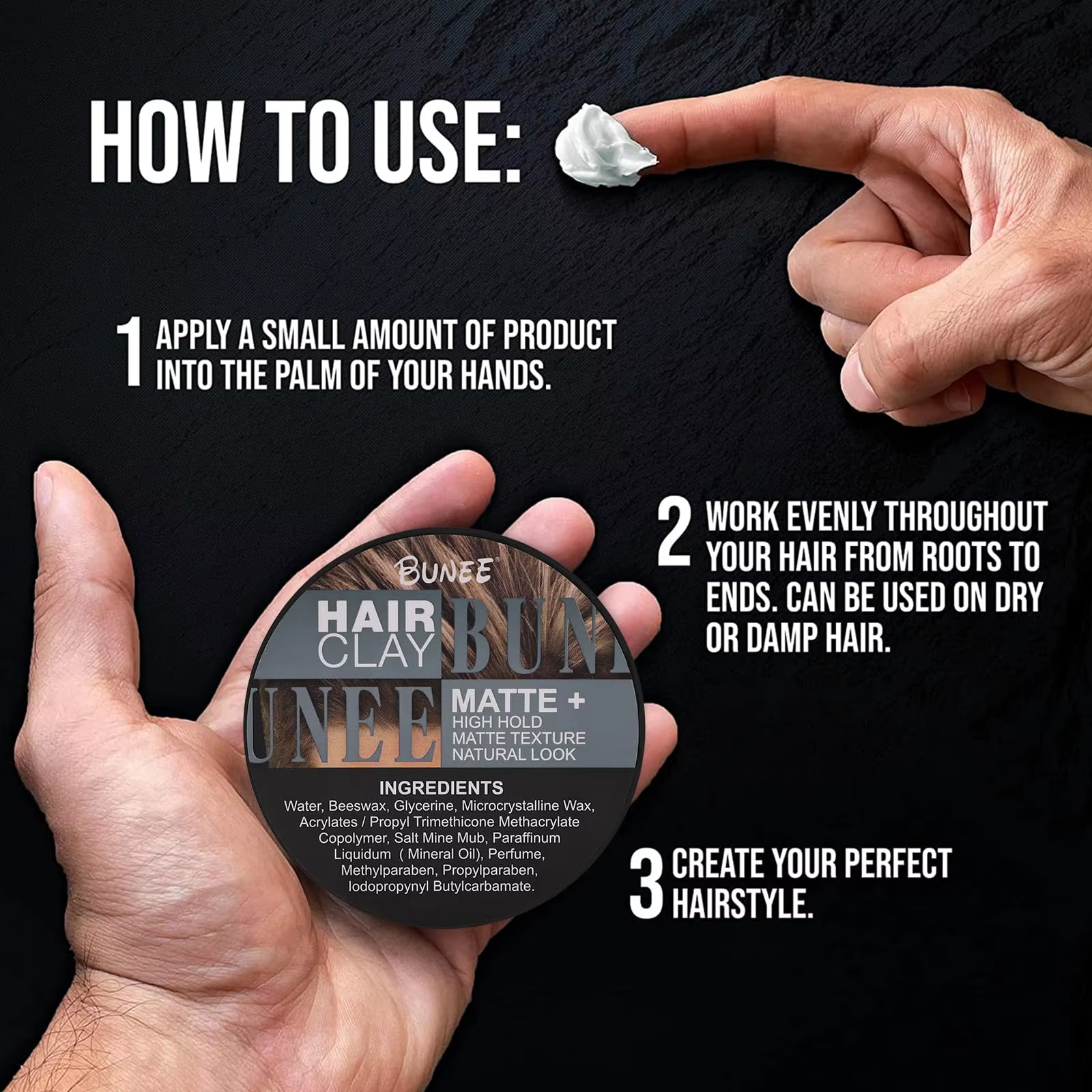 Matte Finish Hair Paste for Me - Pomade Hair Clay review and price