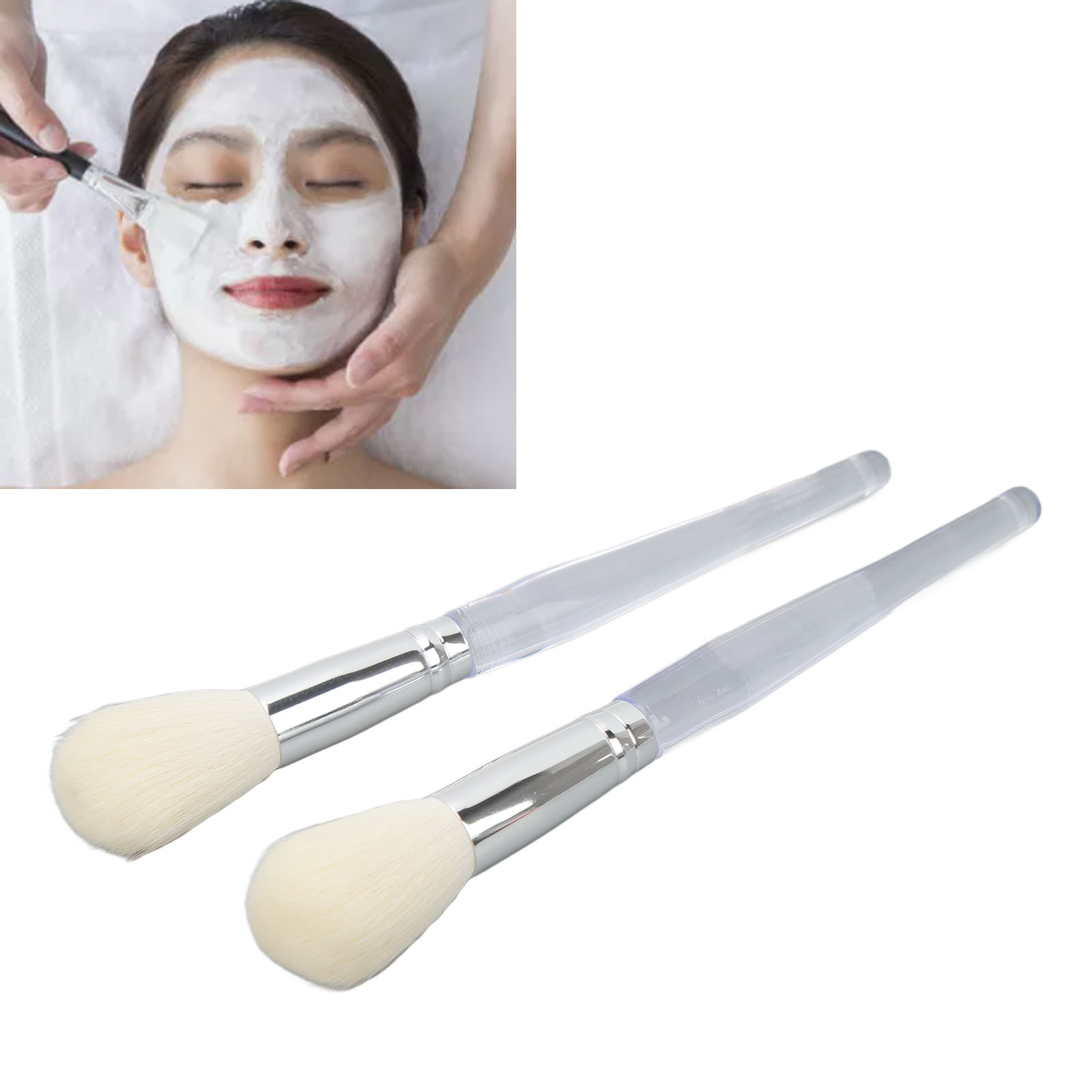 2 Pack Face Mask Brush Applica - Pomade Hair Clay review and price