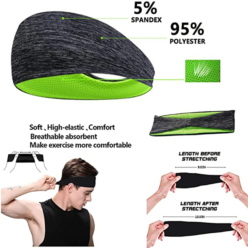 3PCS Sweatband for Men Women E - Men'S Grooming Tape review and price