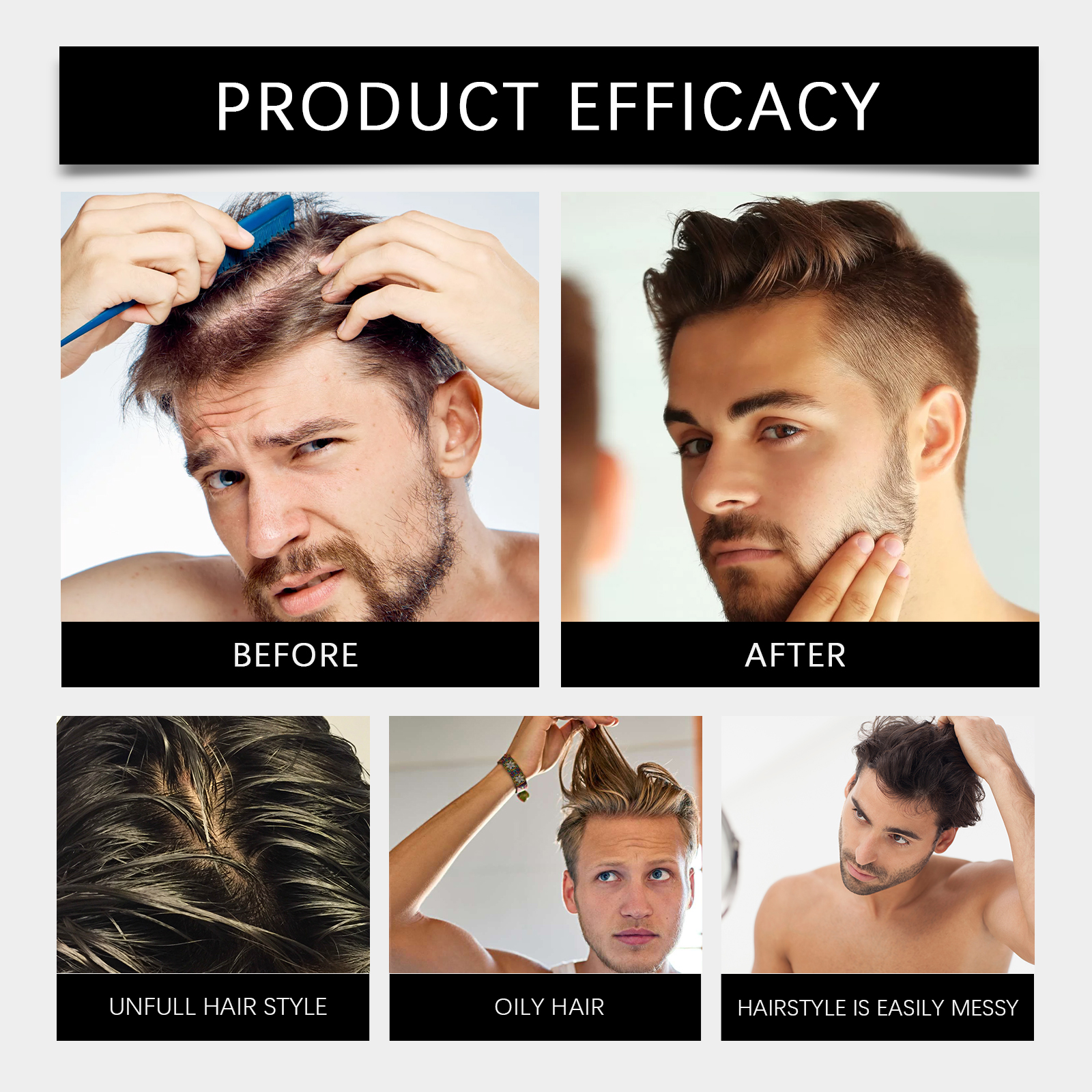 Men Hair Clay 100g Matte Finis - Pomade Hair Clay review and price