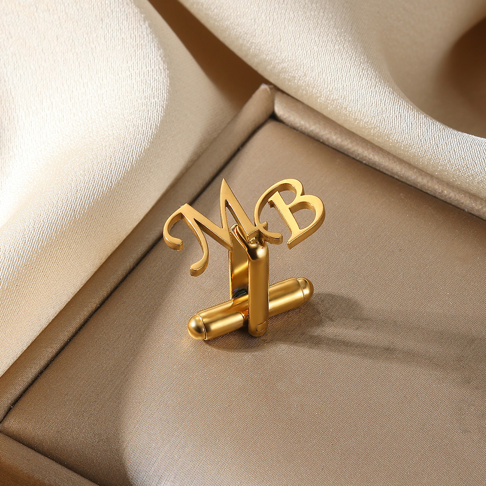 Customized Initial Letter Cuff - Men Grooming Usa review and price