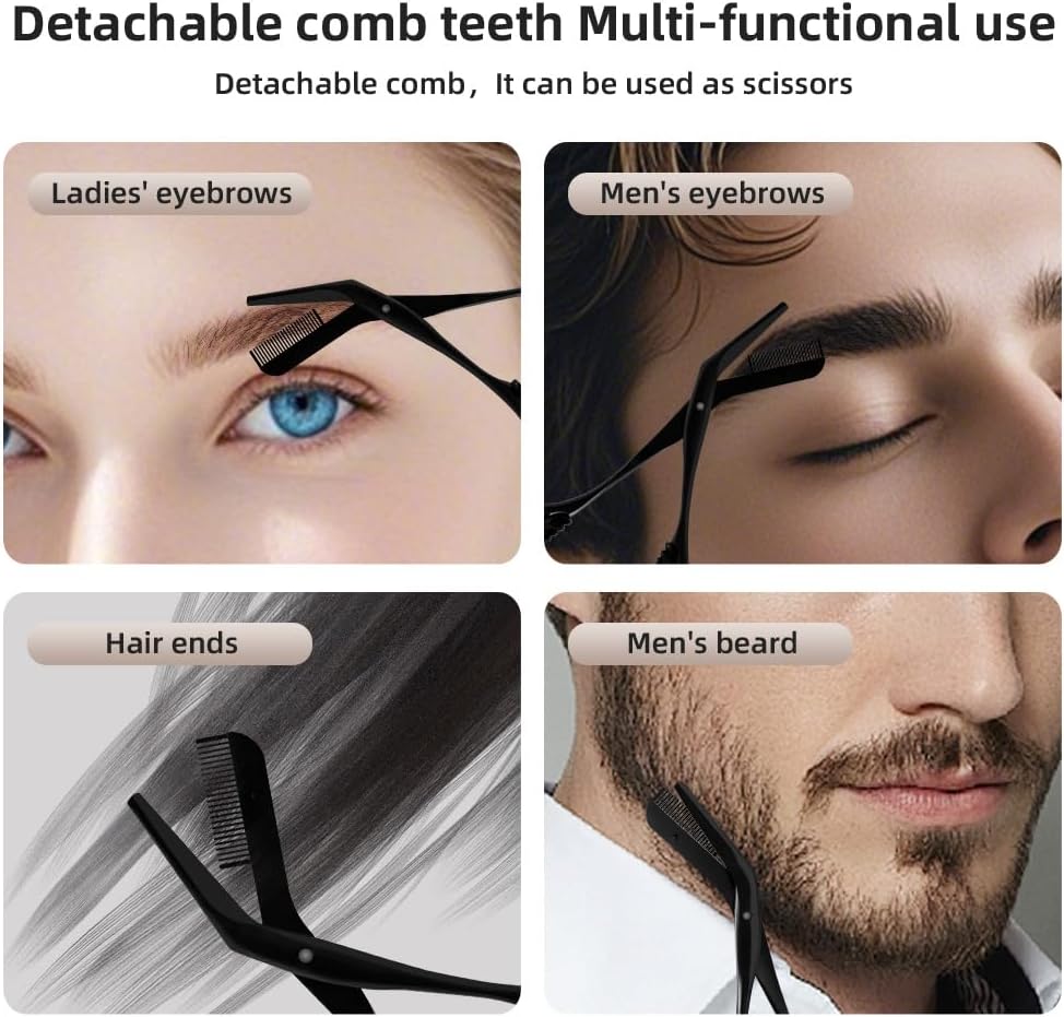 Eyebrow Scissors Trimmer with  - Men Grooming Usa review and price