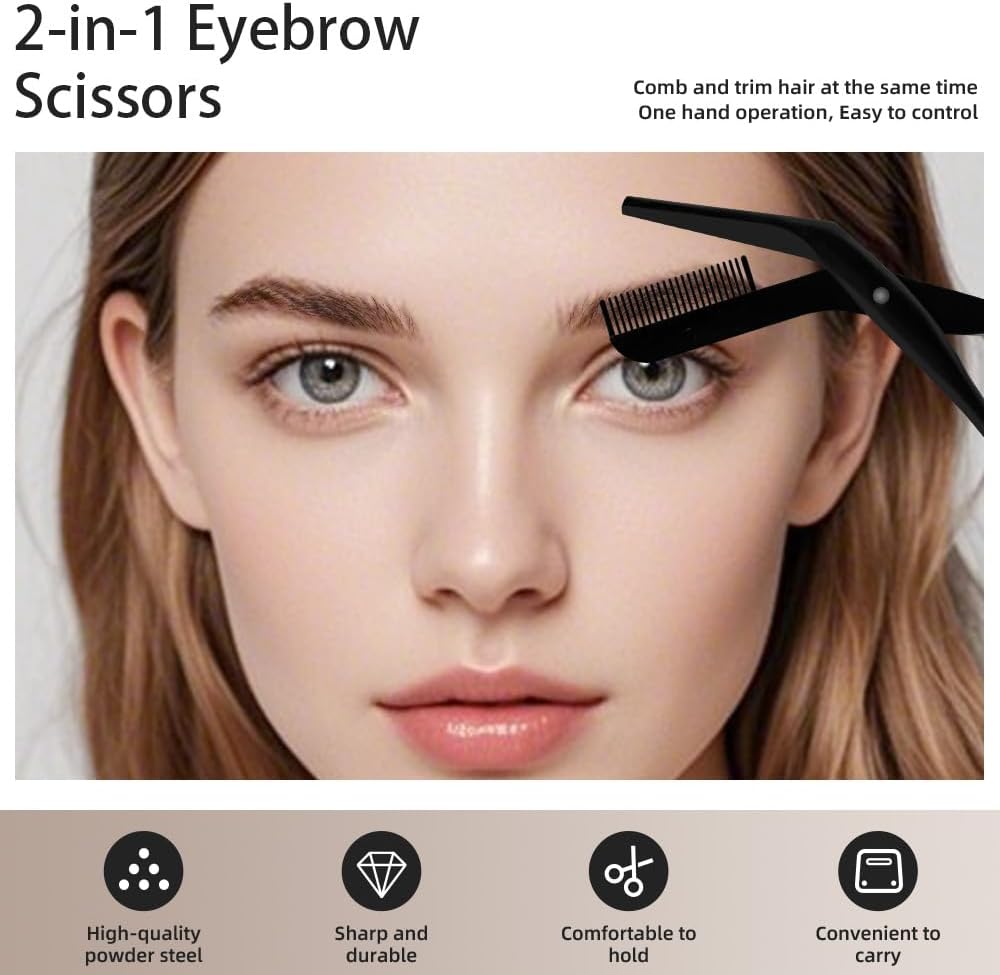Eyebrow Scissors Trimmer with  - Men Grooming Usa review and price