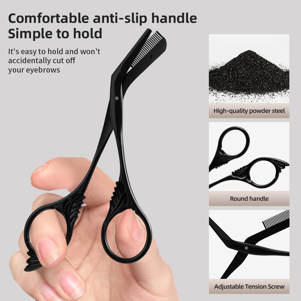 Eyebrow Scissors Trimmer with  - Men Grooming Usa review and price
