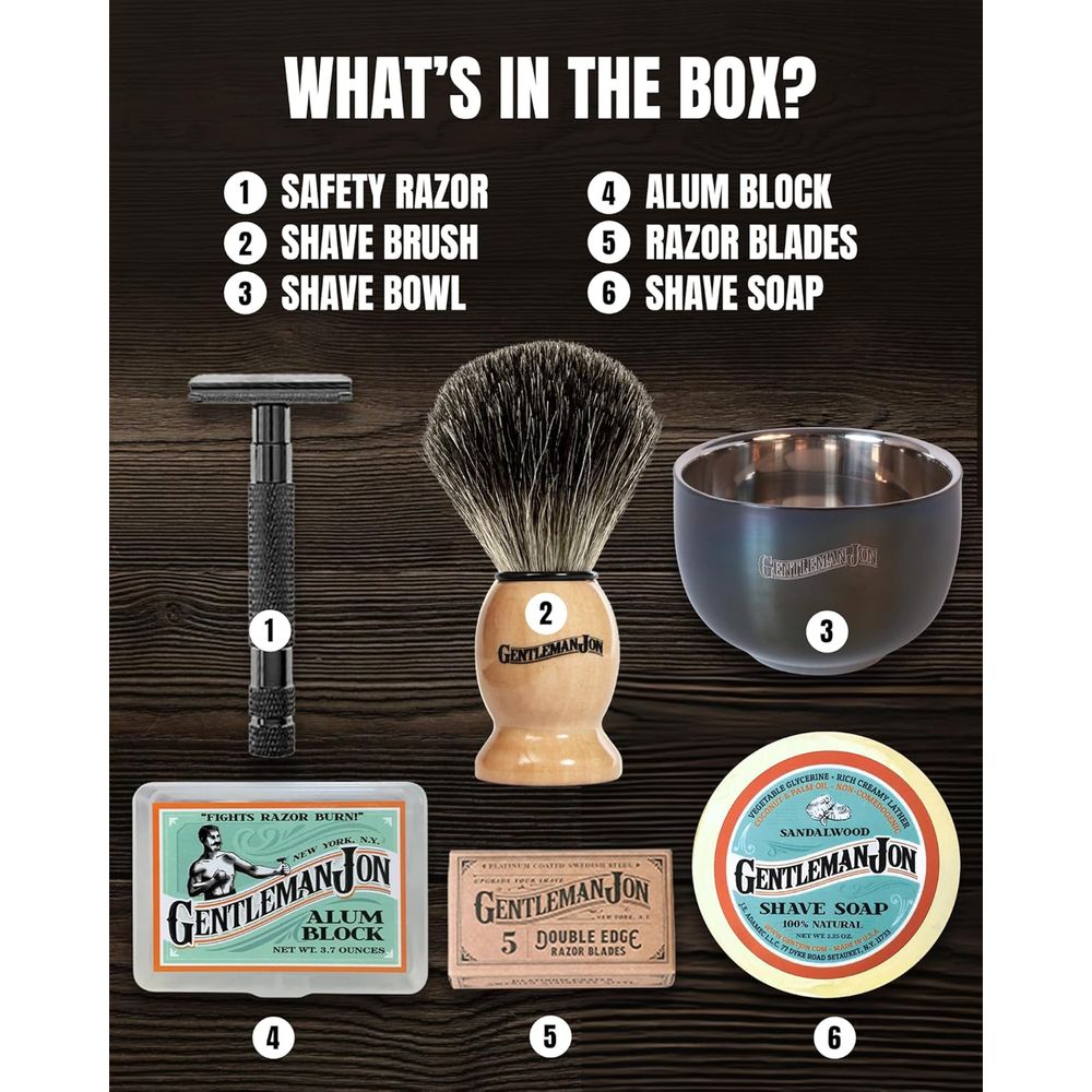 Classic Wet Shave Grooming Kit - Men'S Grooming Kits review and price