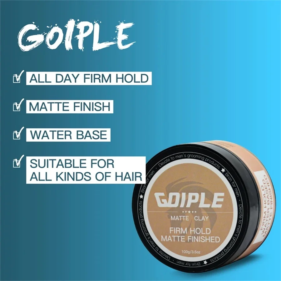 GOIPLE All-Day Strong Hold Mat - Pomade Hair Clay review and price