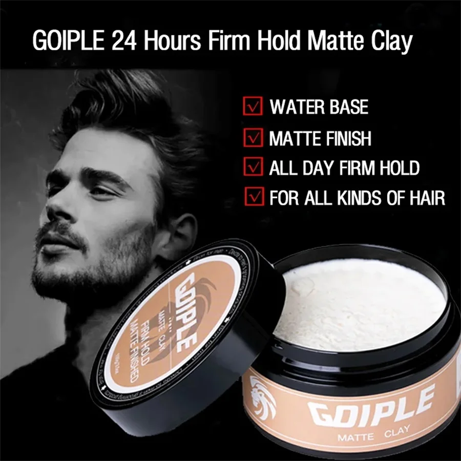 GOIPLE All-Day Strong Hold Mat - Pomade Hair Clay review and price