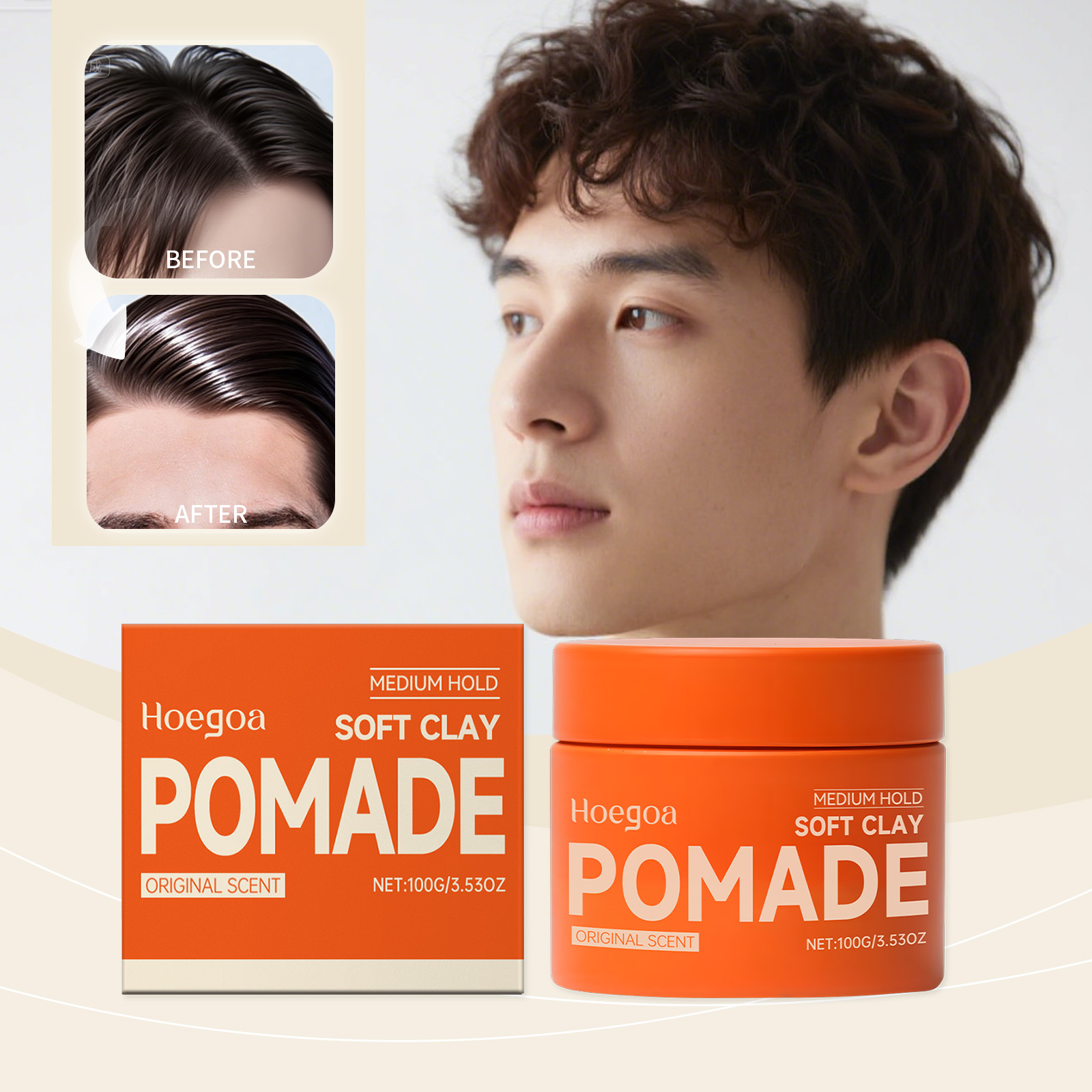 Original Hair Wax Long-Lasting - Pomade Hair Clay review and price