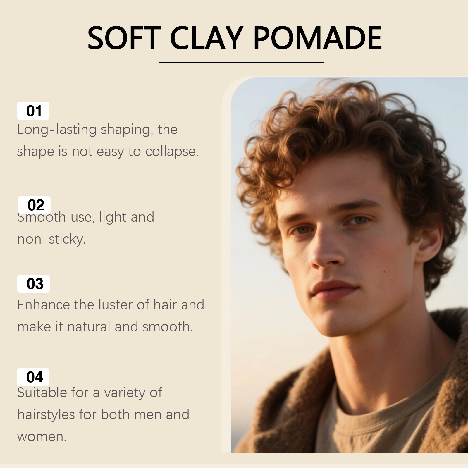 Original Hair Wax Long-Lasting - Pomade Hair Clay review and price