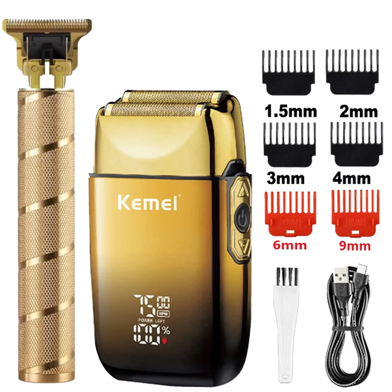 Kemei KM-TX10 T9 Hair Trimmer  - Men'S Grooming Shaver review and price