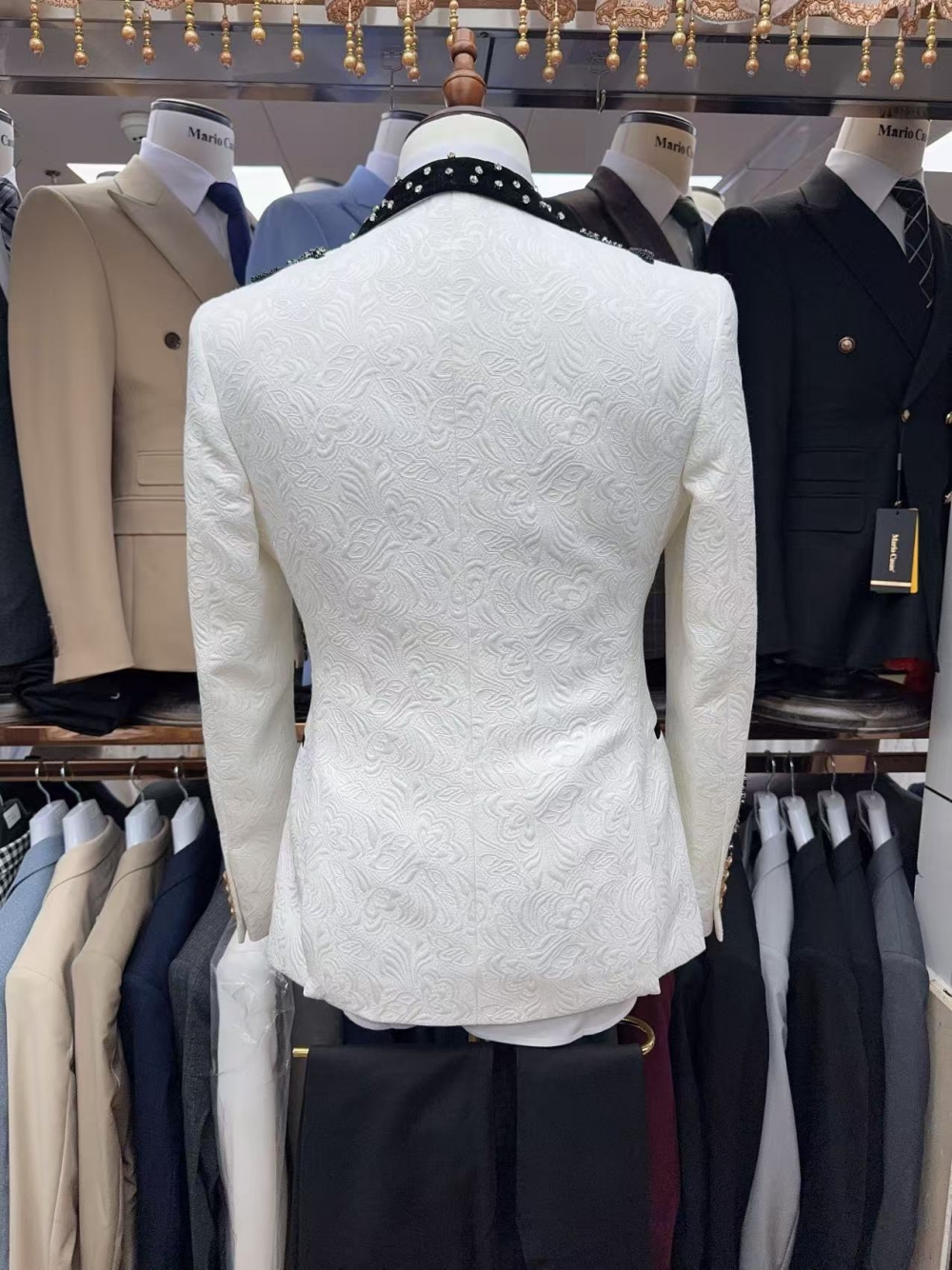 On Sale Luxurious Shawl Lapel  - Mens Grooming On Sale review and price