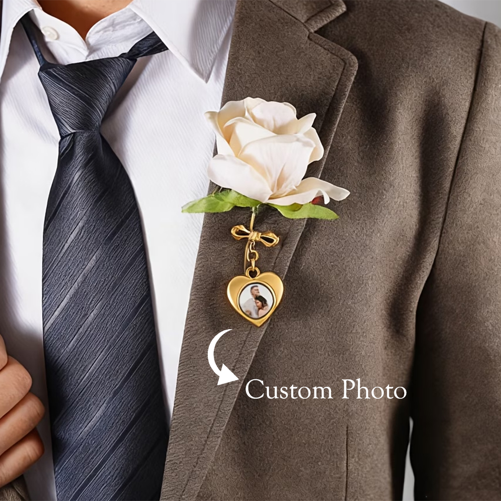 Custom Photo Brooch For Women  - Men Grooming Usa review and price
