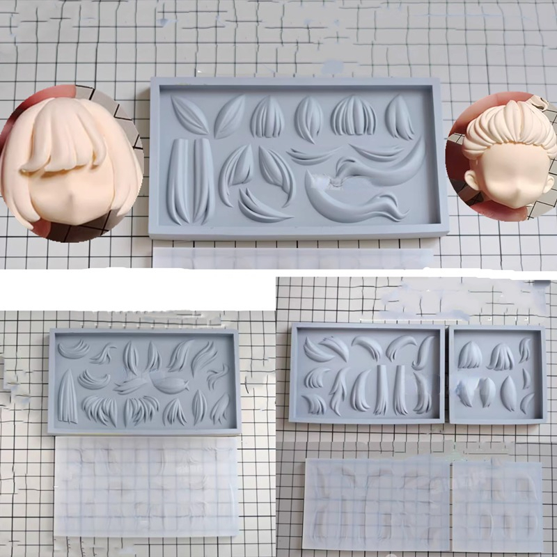 Hair Silicone Mold 3.5cm Face  - Pomade Hair Clay review and price