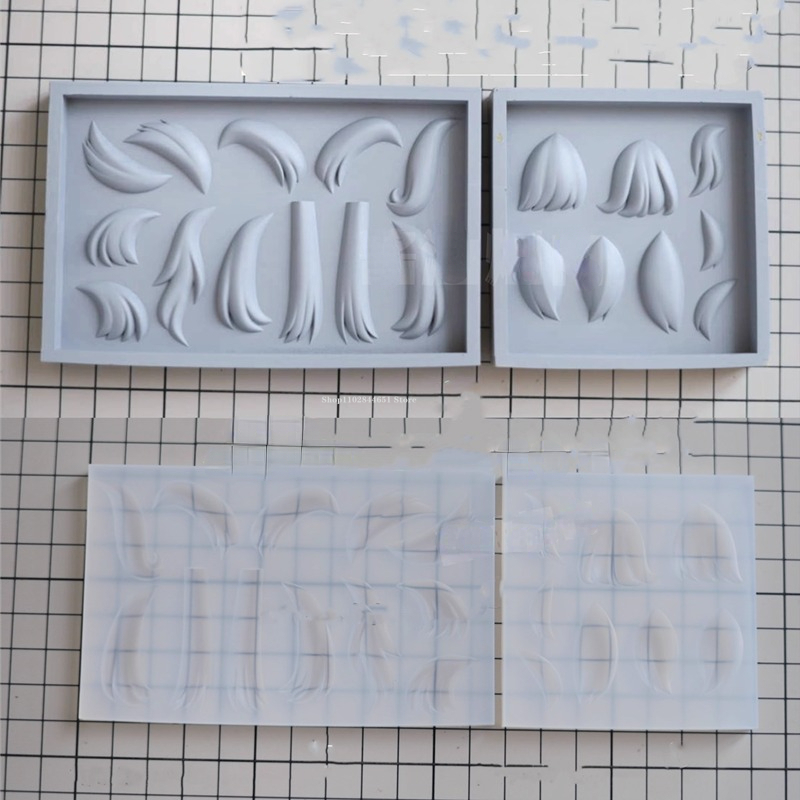 Hair Silicone Mold 3.5cm Face  - Pomade Hair Clay review and price