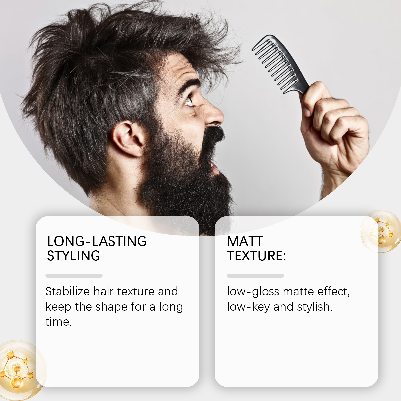 Men's Hair Styling Clay – Crea - Pomade Hair Clay review and price